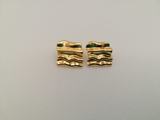 Contemporary statement studs